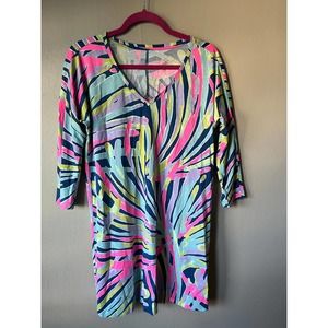 Lilly Pulitzer Quarter Sleeve Cotton Dress
